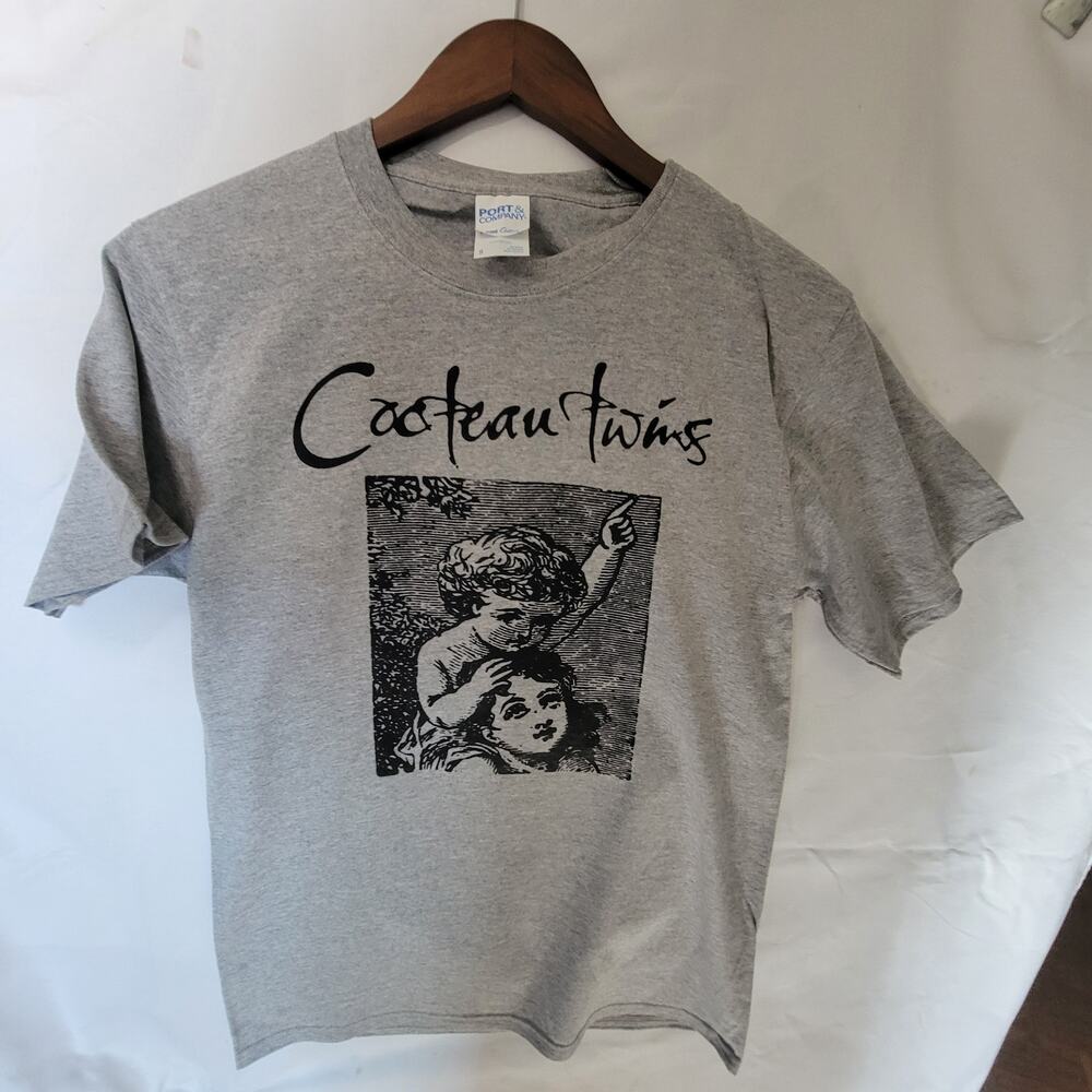Cocteau Twins  band t shirt  size small sport gray